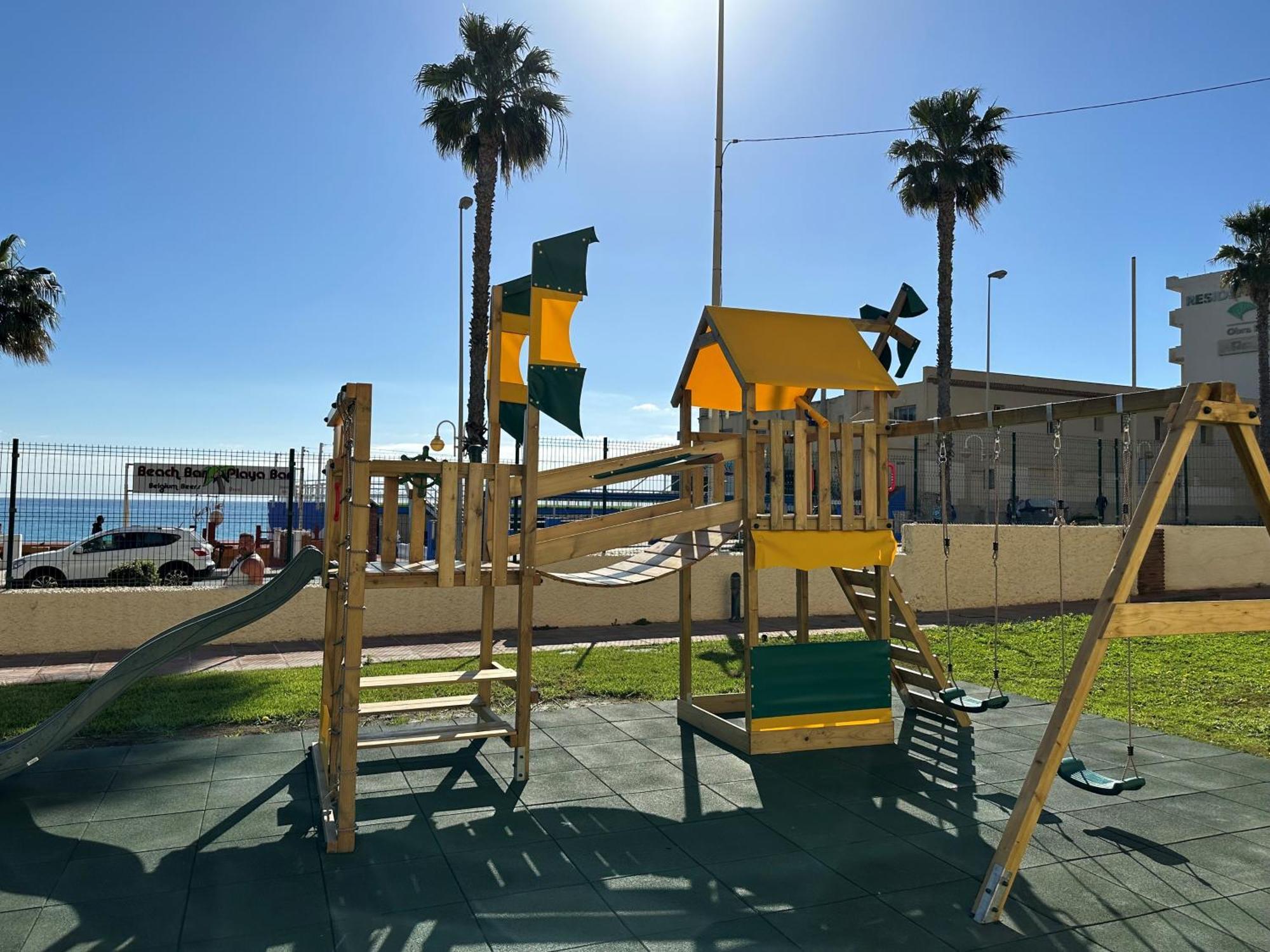 1 Paradise Of Benalmadena Costa Residencial Aloha Playa Vistas Al Mar, Front Beach Mini Duplex Εξωτερικό φωτογραφία