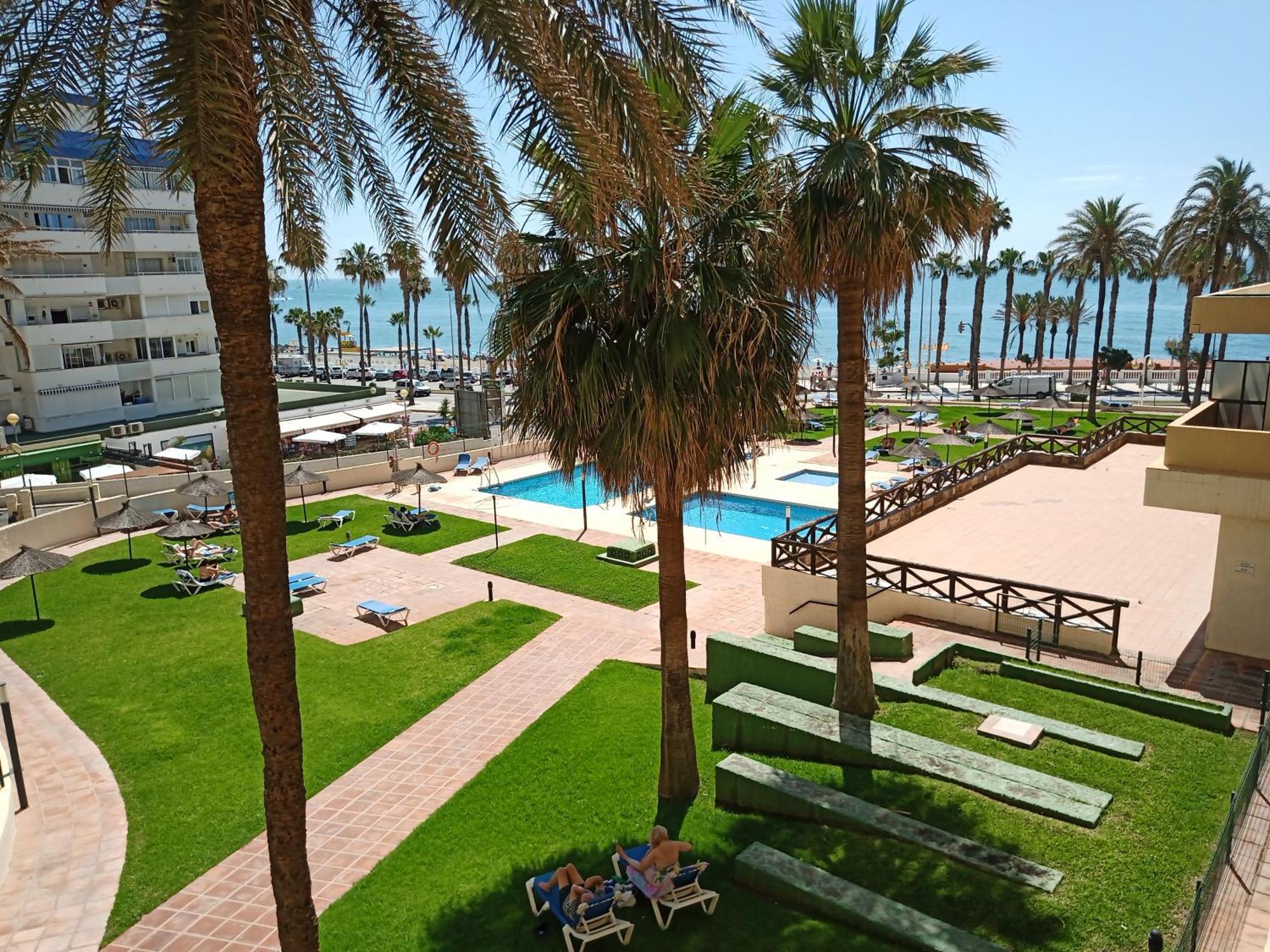 1 Paradise Of Benalmadena Costa Residencial Aloha Playa Vistas Al Mar, Front Beach Mini Duplex Εξωτερικό φωτογραφία